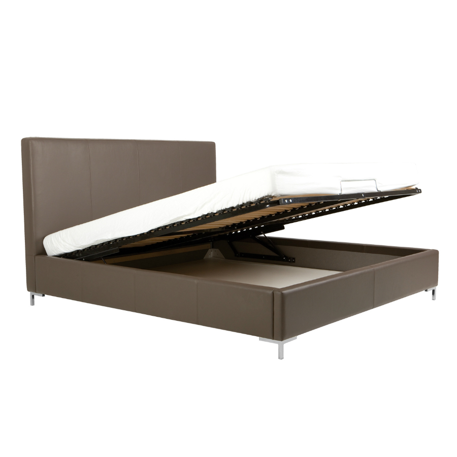 Кровать Luna, 150х200 см, темно-коричневая Sits S1739 - Вид №3