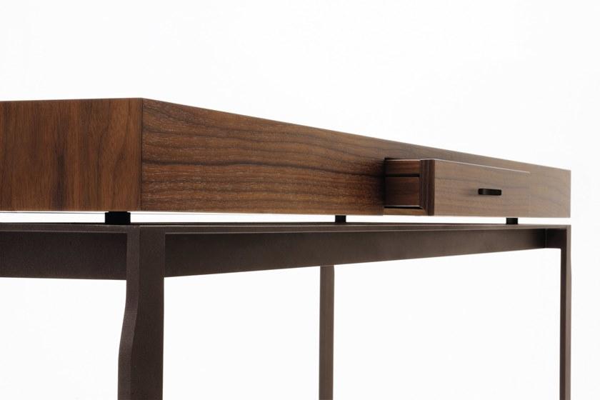 Giorgetti Прямоугольная деревянная консоль с ящиками Aei sun-id-1491852 - Вид №4