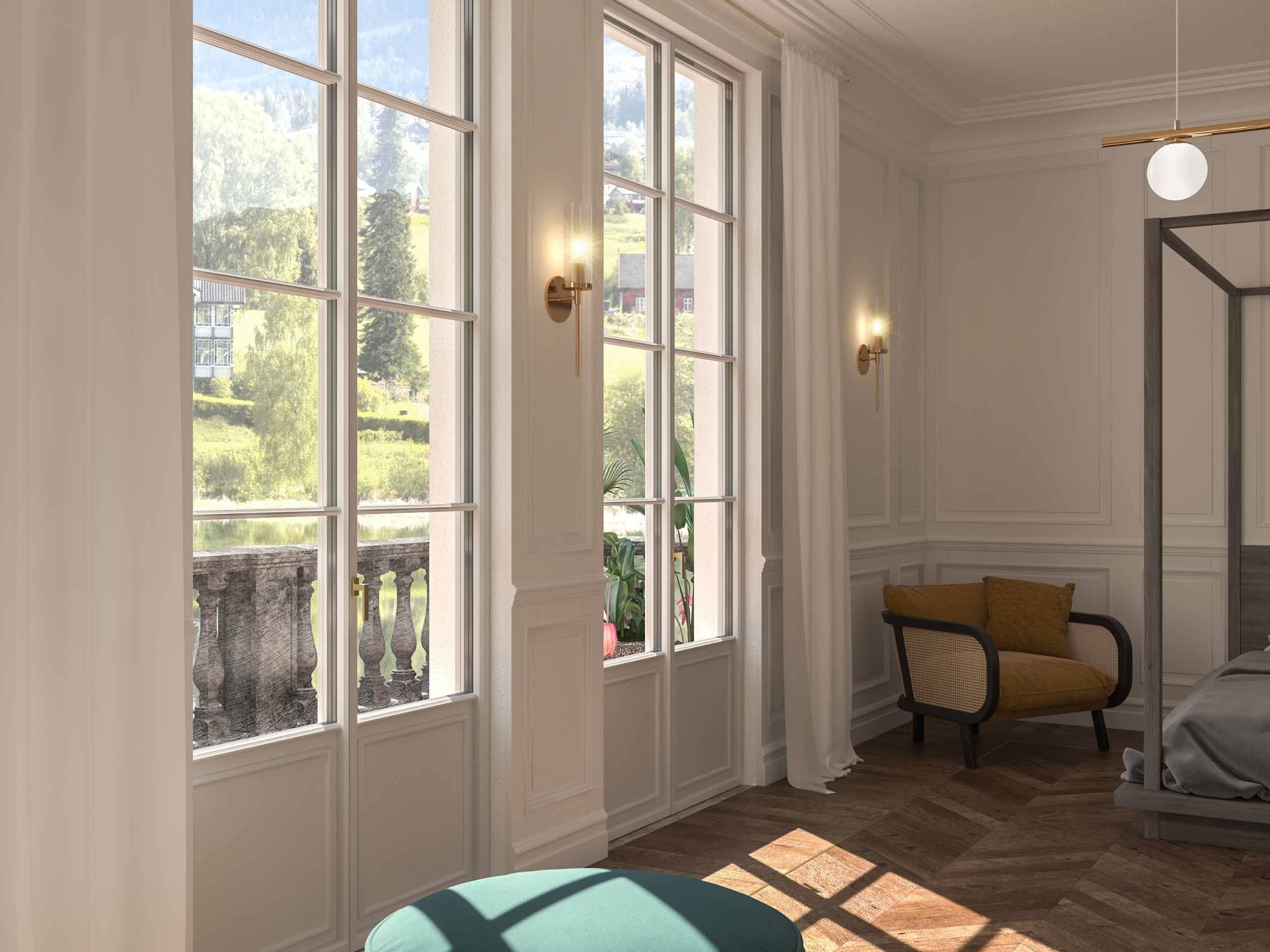 Деревянные распашные двери-окна Carminati Skyline System ARCH-00029595 - Вид №3