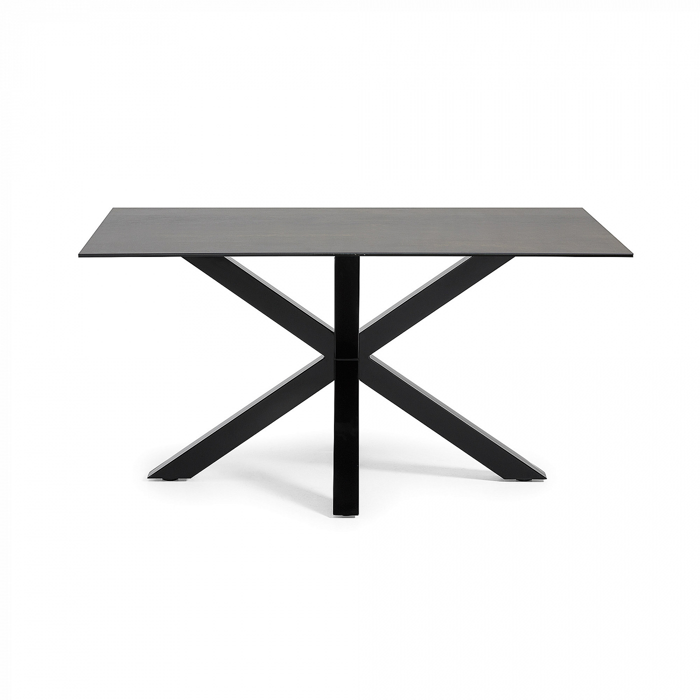 051168 Стол Arya 160x90 керамика коричневый La Forma Argo - Вид №4