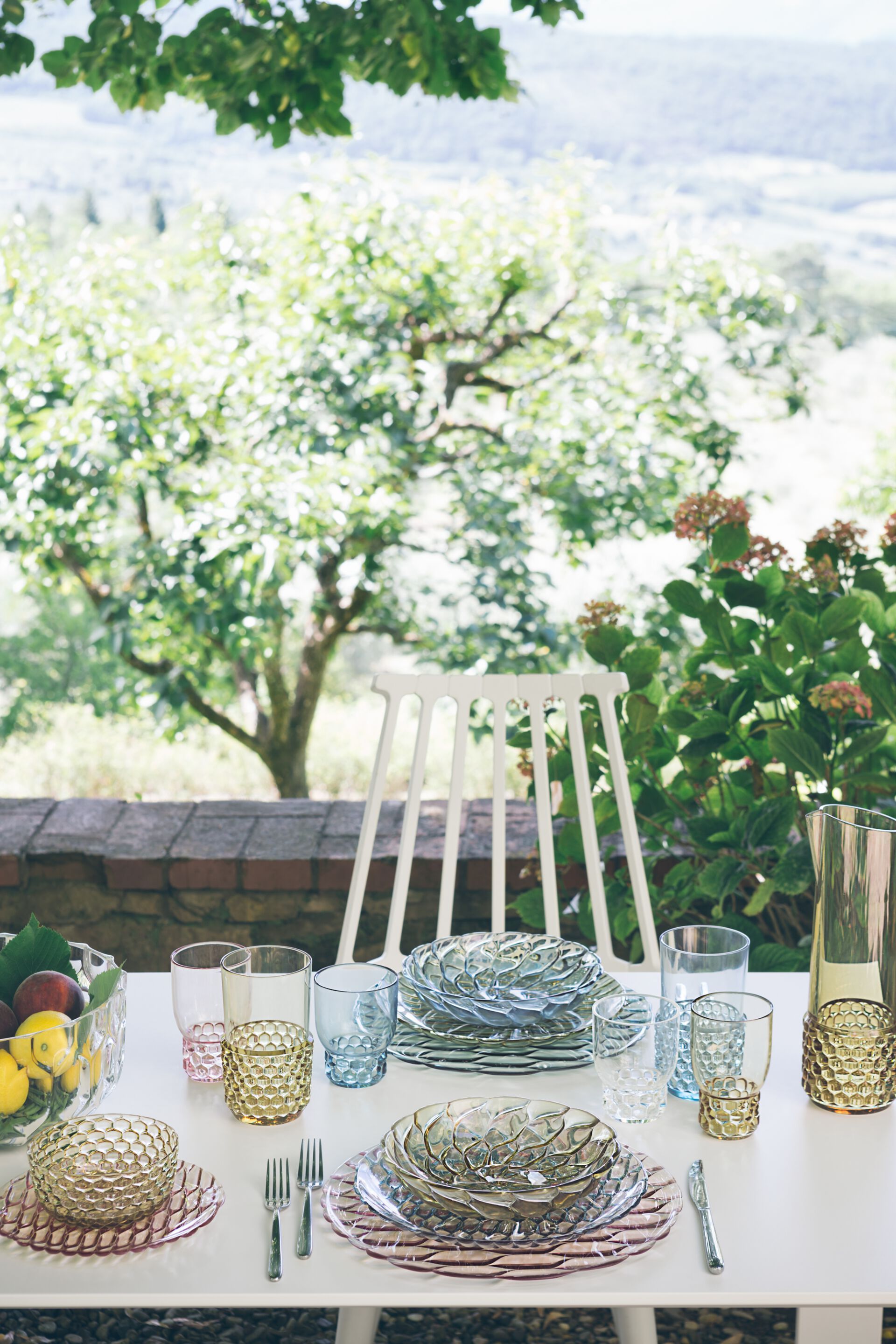 Набор круглых плит из инженерного пластика Kartell Jellies Family ARCH-00148295 - Вид №8