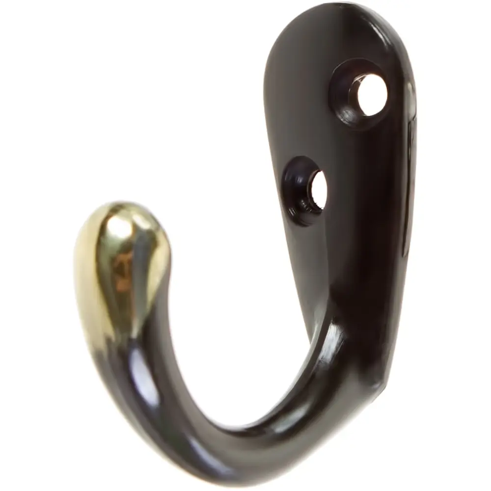 Крючок одинарный, металл, цвет античный хром LAMPLANDIA STLM-2078021