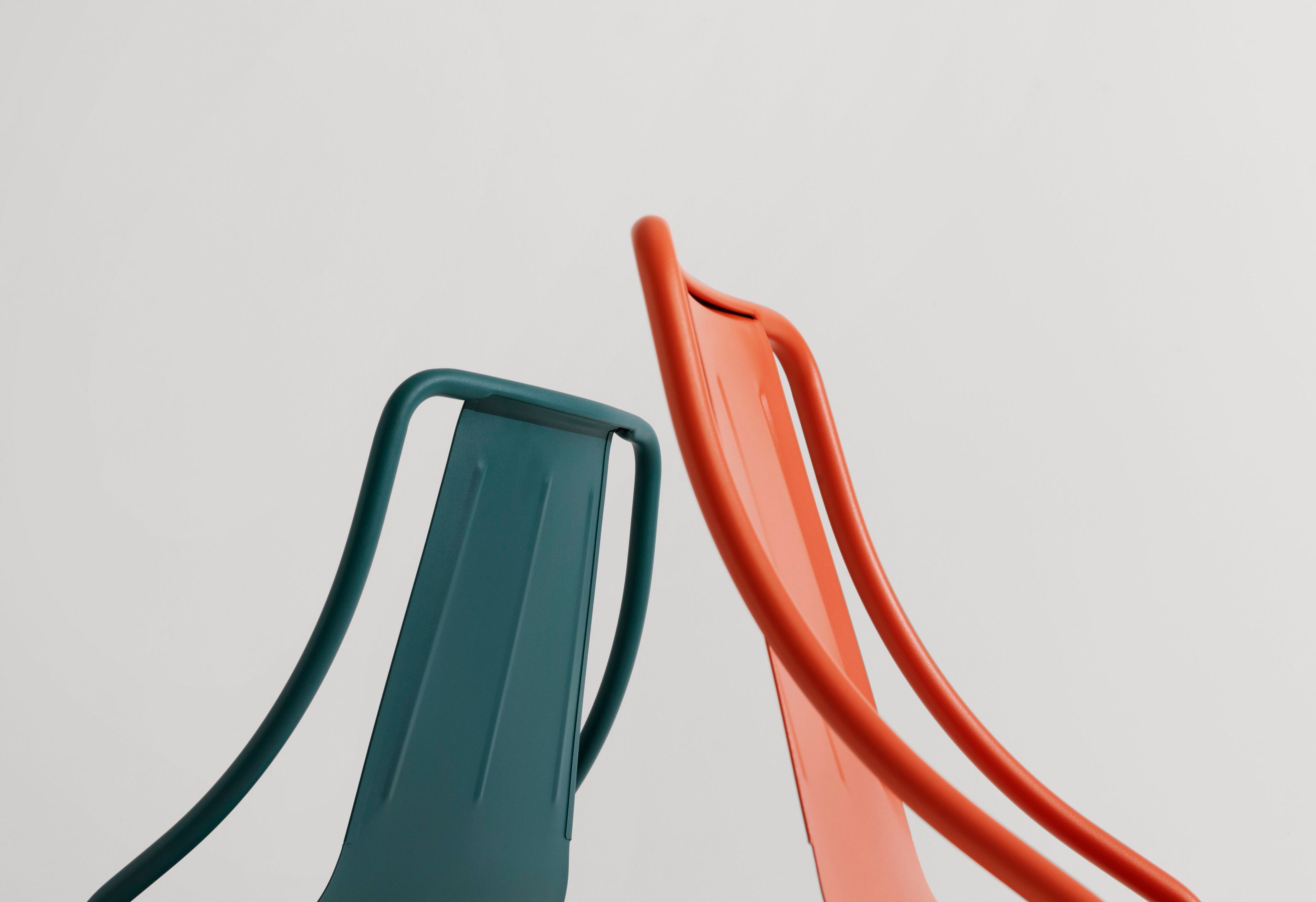 Стальной штабелируемый садовый стул Midj ARCH-00083866 - Вид №3