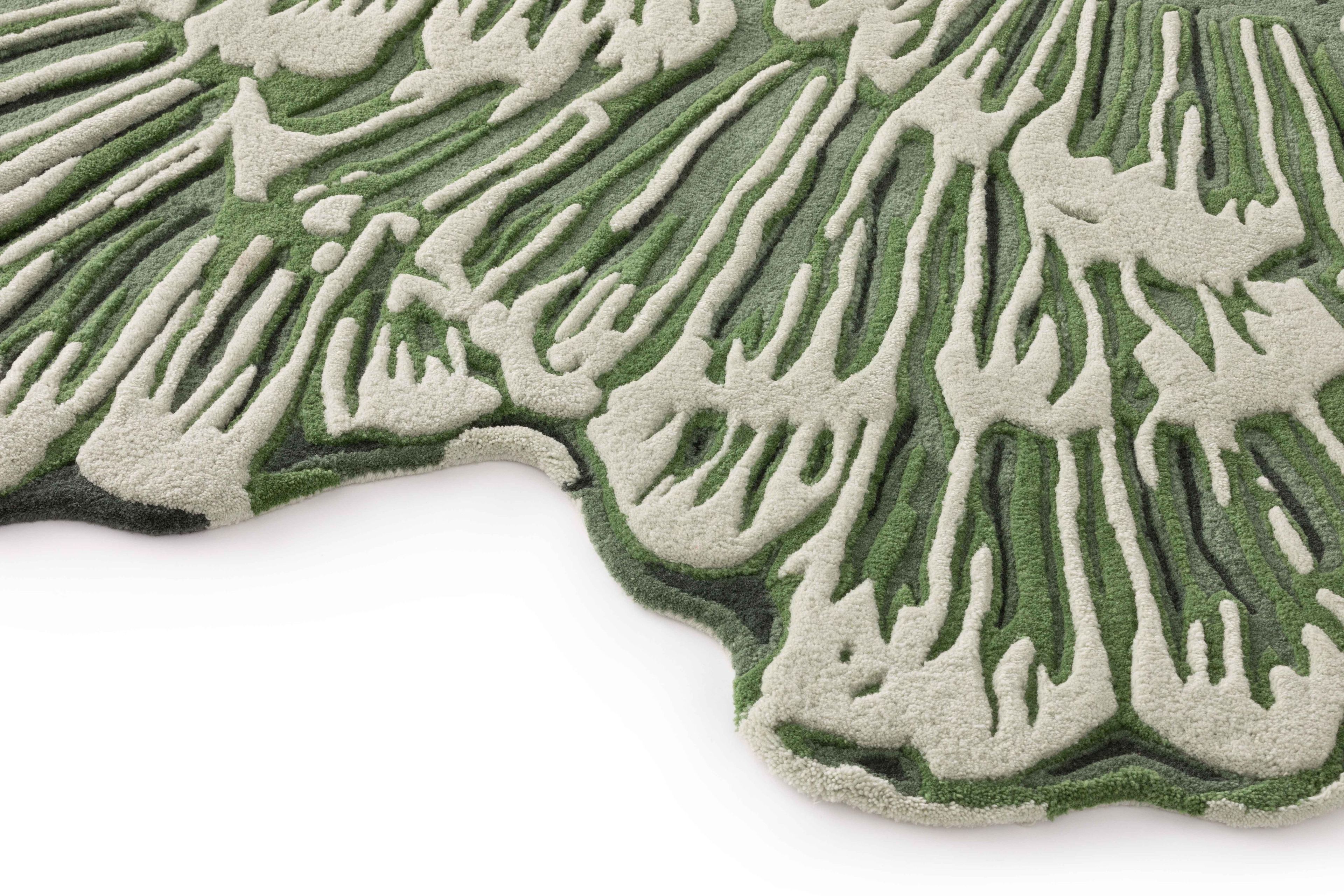 Шерстяной ковер GAN ботаника ARCH-00057778 - Вид №11