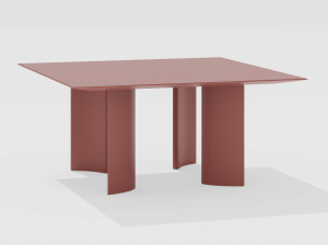 Квадратный садовый стол