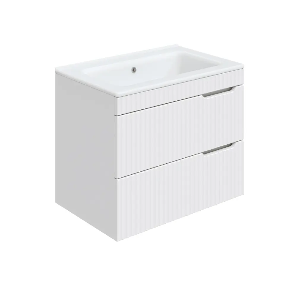 Santreyd Фостер 80 — подвесная тумба под раковину с двумя ящиками 89352059 STLM-0977812