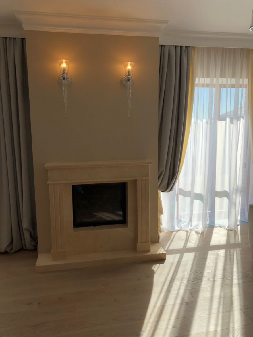 Бра Crystal Lux Linda AP1 Chrome CRYSTAL LUX ФАКЕЛ 078641 Белый;серебро  - Вид №2