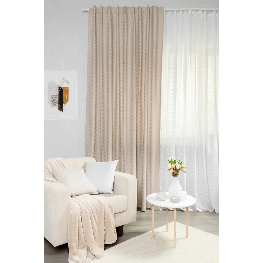 Карниз двухрядный раздвижной Inspire Трапеция 160-300 см цвет белый 81976821 STLM-2121902  - Вид №4