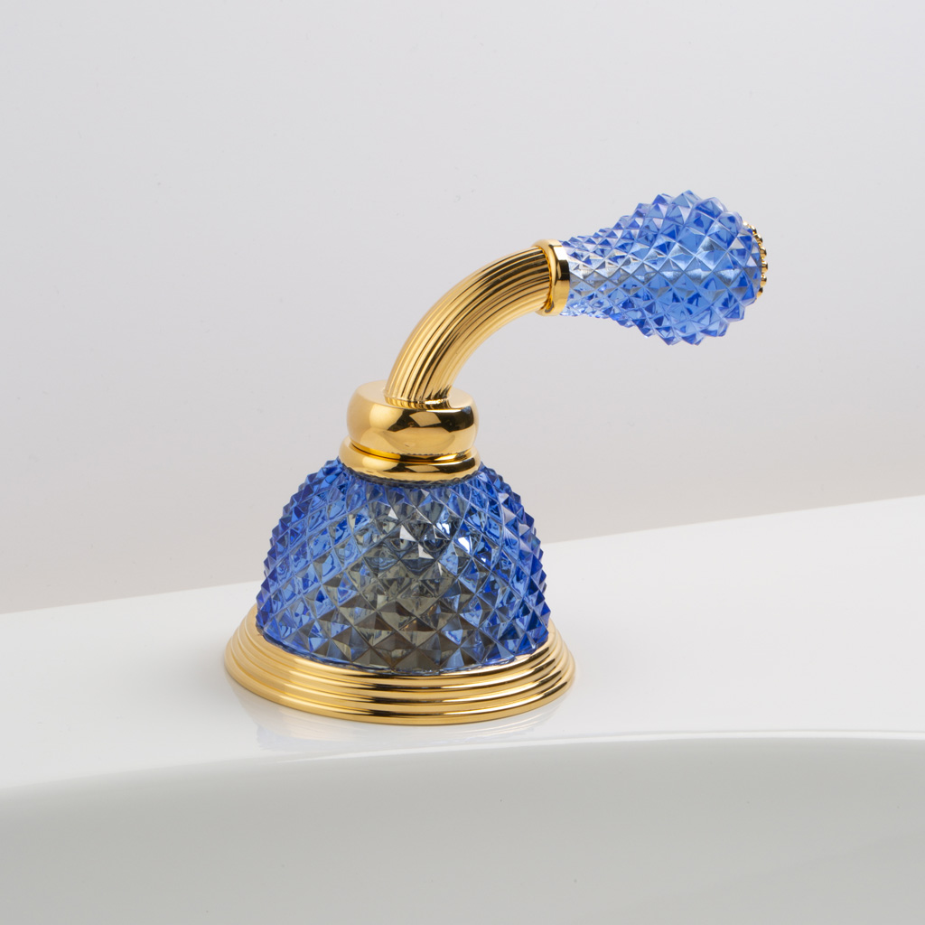 C56-505 C56-505 Настенный держатель резервного рулона РУЧКА КУПОЛЬНАЯ DI Cristal & Bronze DÔME À MANETTES DIAMANT  - Вид №1