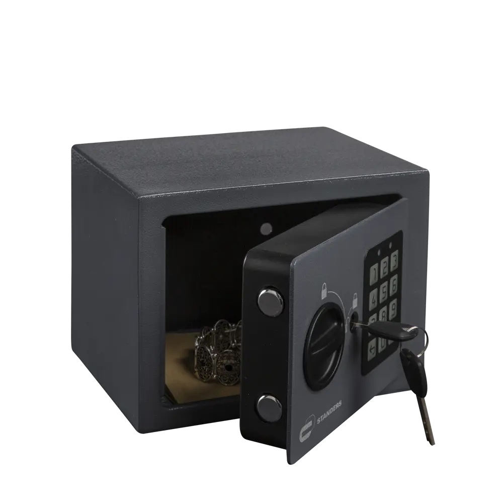 Сейф Standers 4 л электронный замок 20x15x15 см сталь 85155395 STLM-2053876 