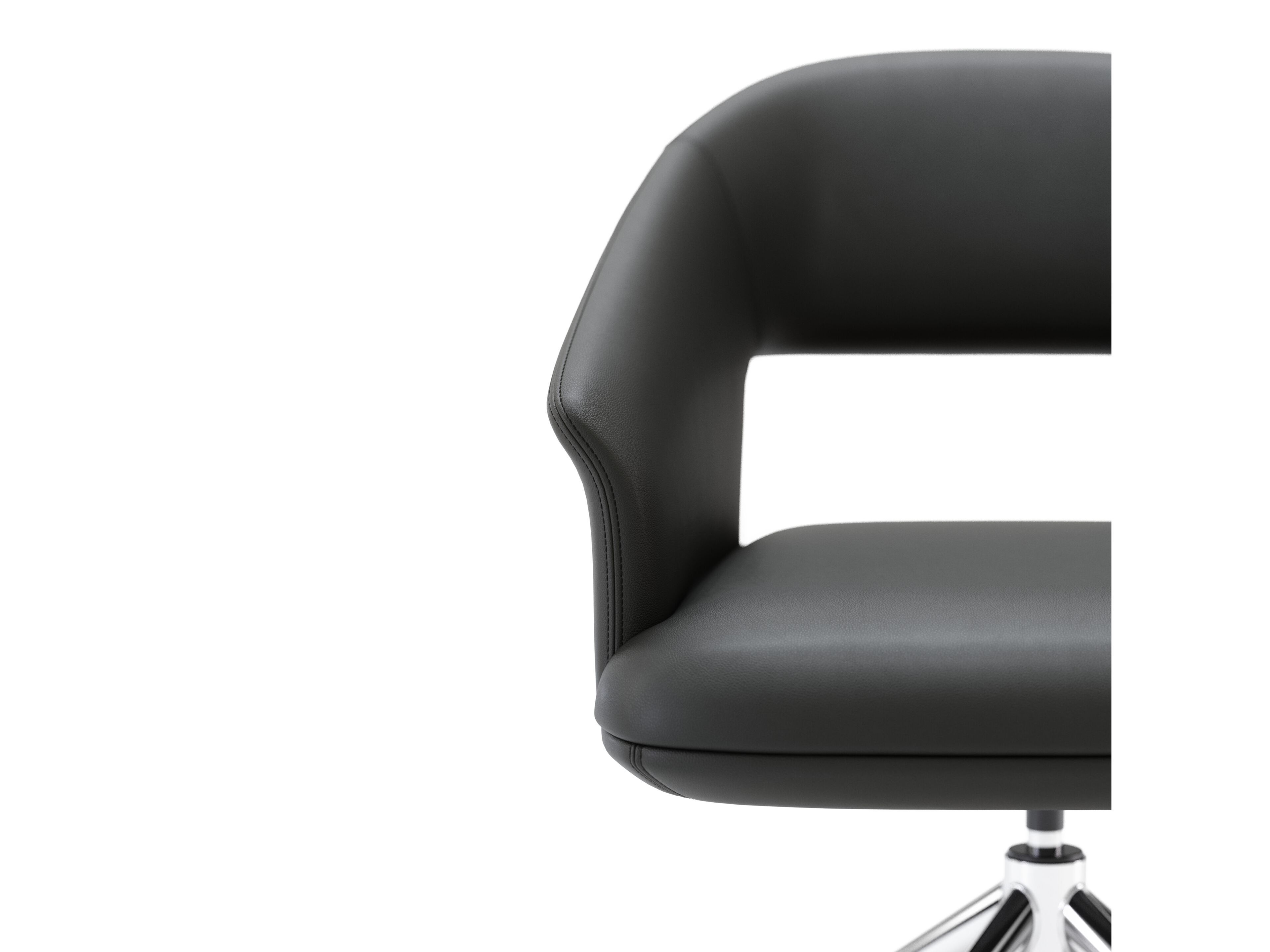 Мягкое вращающееся кресло Domkapa JERMAIN METAL ARCH-00145329 - Вид №4