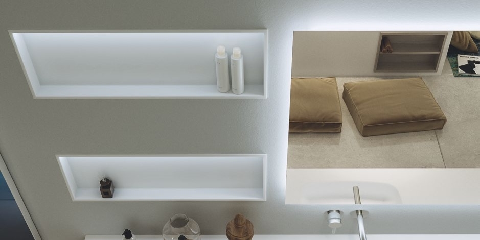 Moma Design Зеркало настенное с подсветкой 2000х700 Mirr Led Slim MIRRLEDSLIM20070 - Вид №3