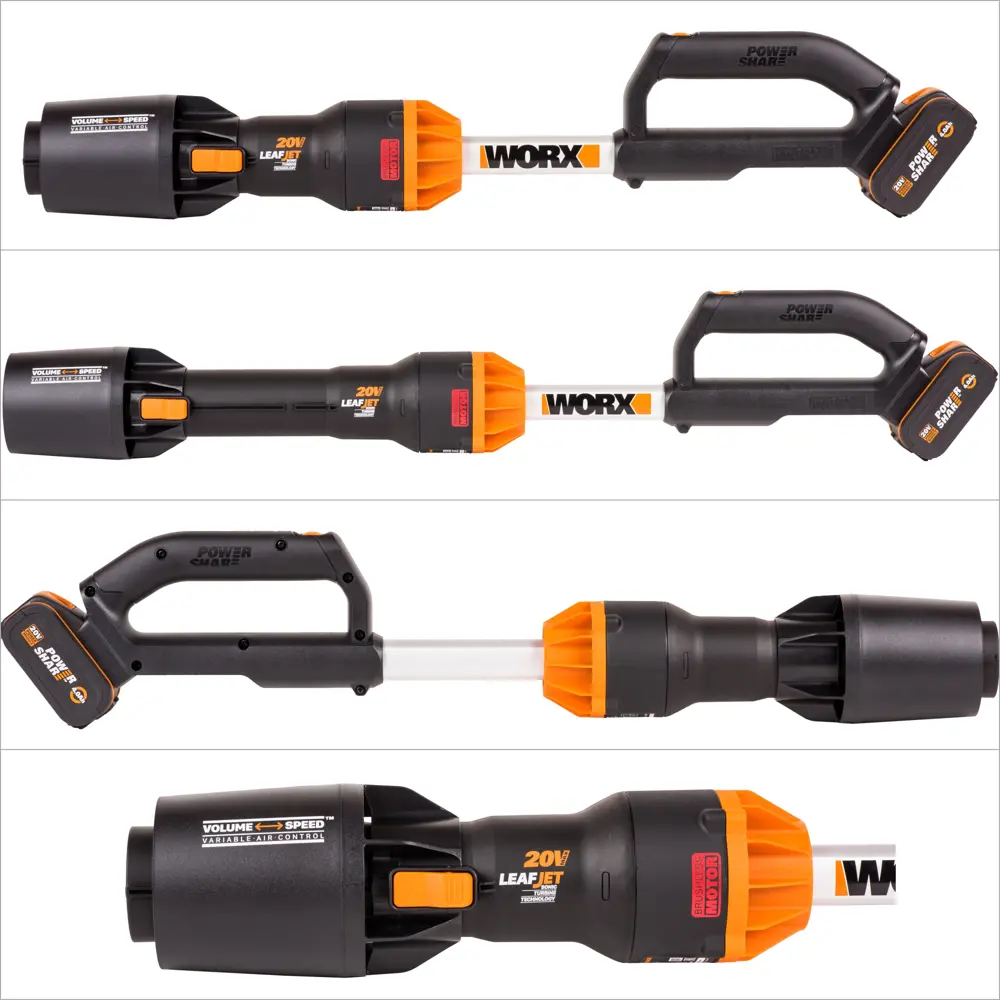 Воздуходувка аккумуляторная Worx WG543E 20 В АКБ 4 Ач и ЗУ в комплекте STLM-2013727 - Вид №3