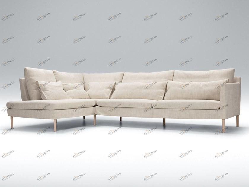 Sits Угловой диван в ткани Lena sun-id-1411957