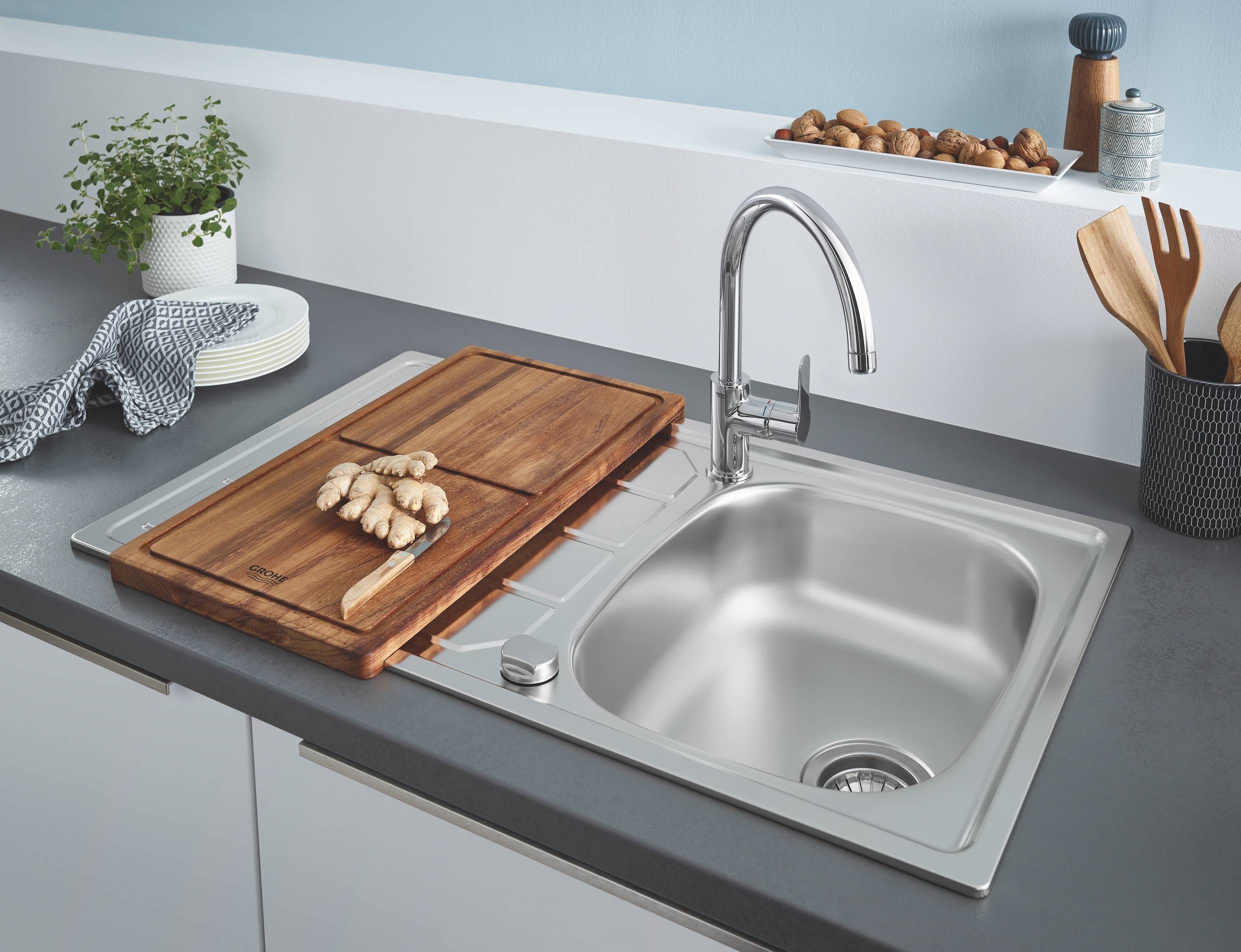 31552SD0 Мойка кухонная прямоугольная Grohe K200 - Вид №7