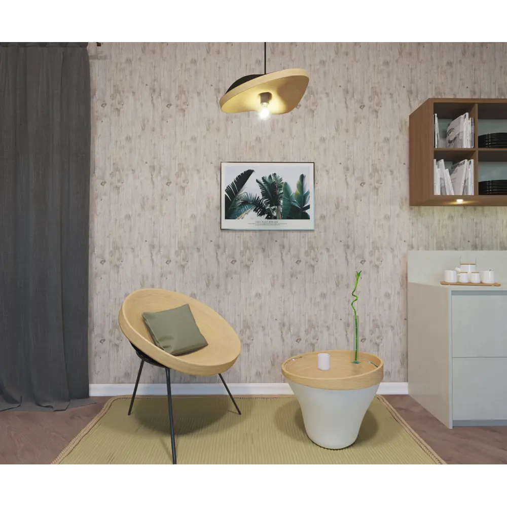 Обои виниловые Home Color Сoffee бежевые 0.53 м HC11009-28 82185886 STLM-2069690 - Вид №2