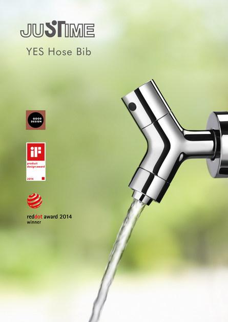 JUSTIME Смеситель для умывальника настенный на одно отверстие из хромированной латуни Yes sun-id-1377267 - Вид №2