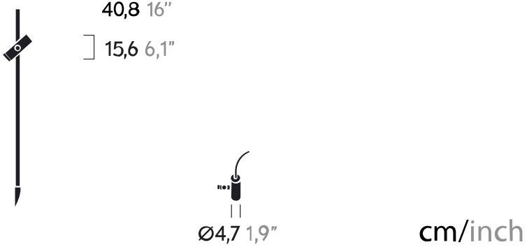 Kettal Светодиодный алюминиевый столбик Dots 34966 - Вид №3