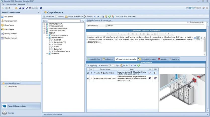 Blumatica План сопровождения работы и ее частей sun-id-1447724 - Вид №3
