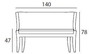 KOKET Бархатный диван Chignon sun-id-1351155 - Вид №2