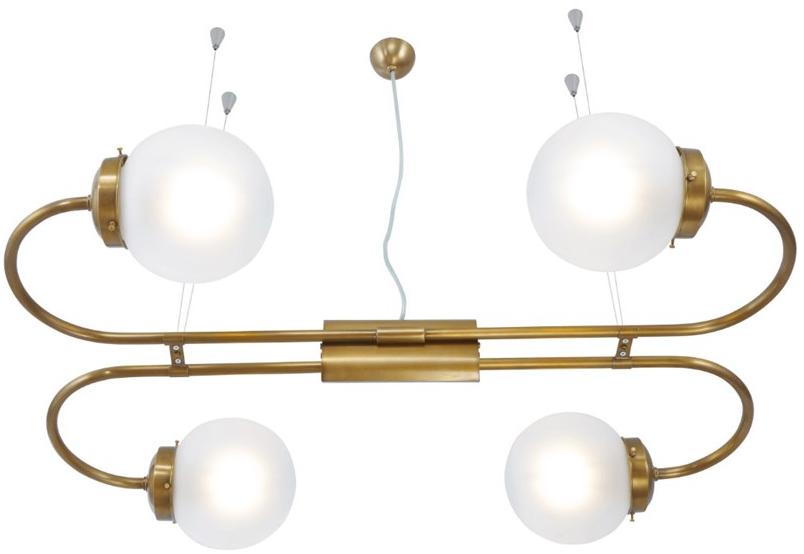 Patinas Lighting Подвесной светильник ручной работы из латуни Ottone sun-id-1349371 - Вид №1