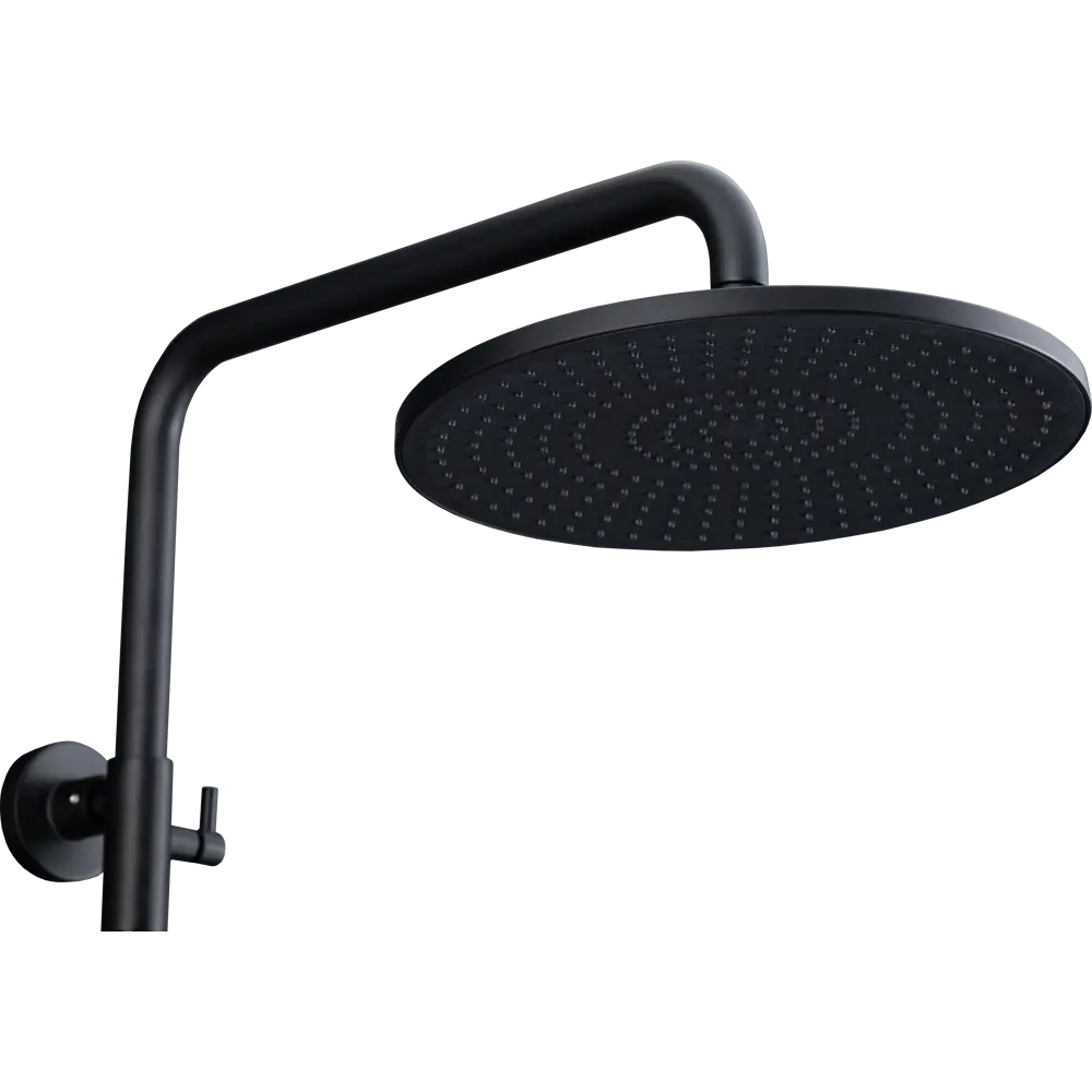 Душевая система FRAP Arne с термостатом - черный хром 89370460 STLM-1390681 - Вид №1