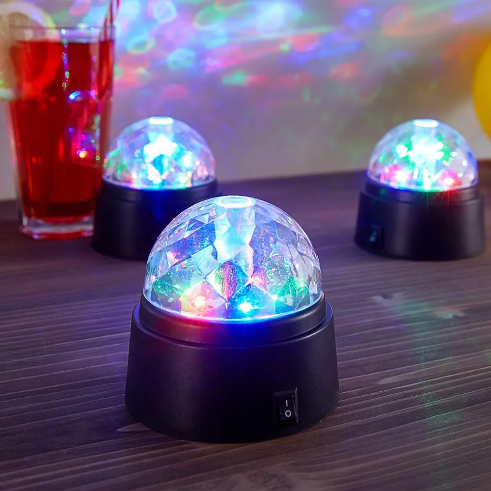Диско-шар светодиодный 6 LED 9 см мультисвет 82712501 STLM-2208956 BALANCE  - Вид №3