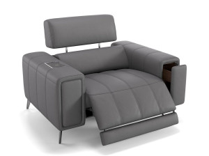 Кожаное кресло для домашнего кинотеатра