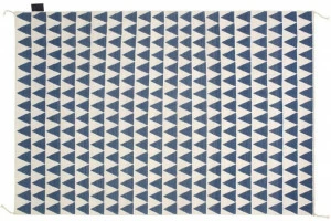 ASPLUND Прямоугольный шерстяной коврик ручной работы с геометрическими мотивами Mini flag