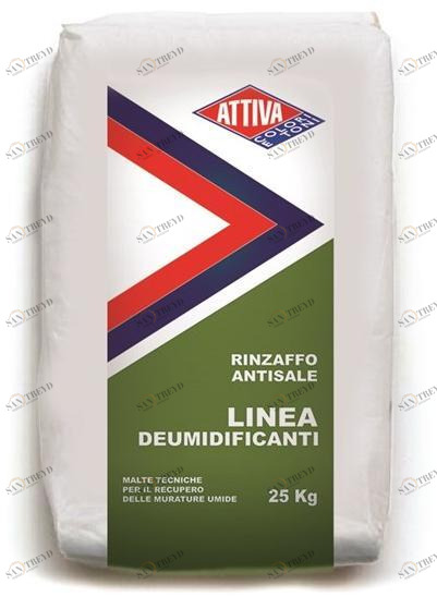 ATTIVA Штукатурный раствор для восстановления кладки, для вертикального ремонта Malta sun-id-1370613