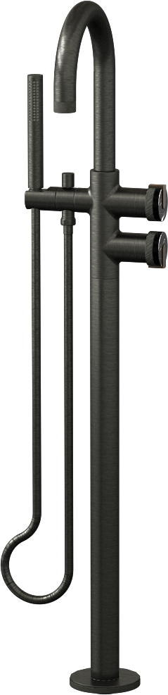 E-11554-R2MB-L1OB-BOX Смеситель напольный отдельностоящий (внешняя часть) GRAFF MOD+