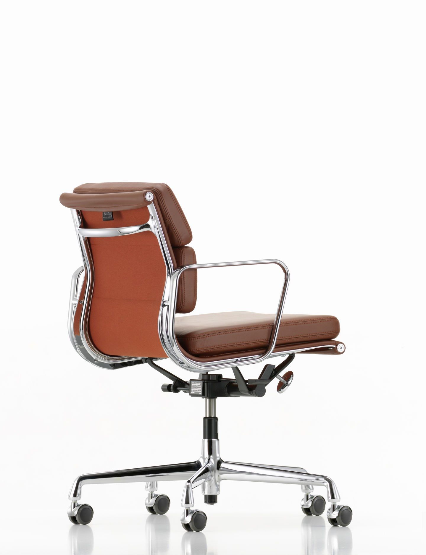 5 спиц подлокотник кожаный поворотный операционный офисный стул VITRA Eames Soft Pad Group ARCH-00124733 - Вид №21