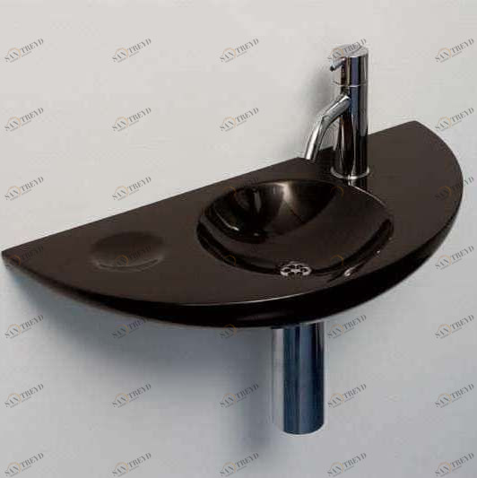 46131 Подвесная раковина настенная овальная Rapsel  белая 