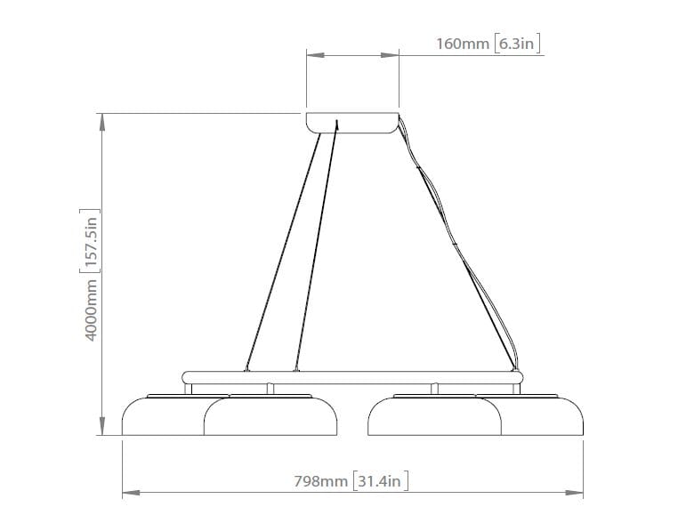 Выдувное стекло светодиодный подвесной светильник Nuura Blossi ARCH-00052462 - Вид №4