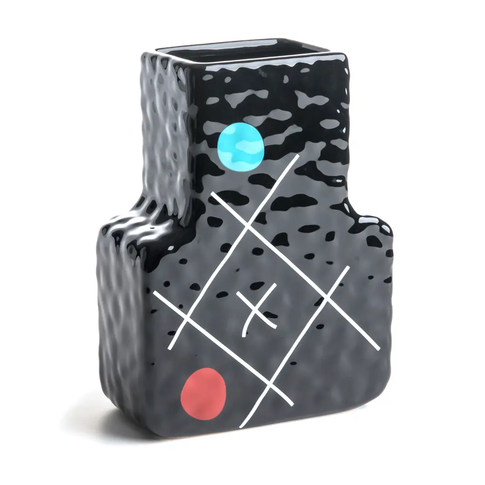 Ваза Irony цвет чёрный MOROSHKA Без серии STLM-2106898