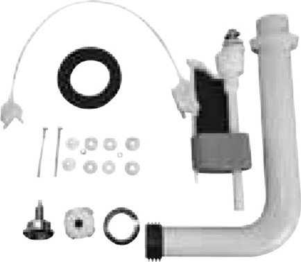 ACS82 Механизм смыва для встроенного бочка GSG CERAMIC Accessori