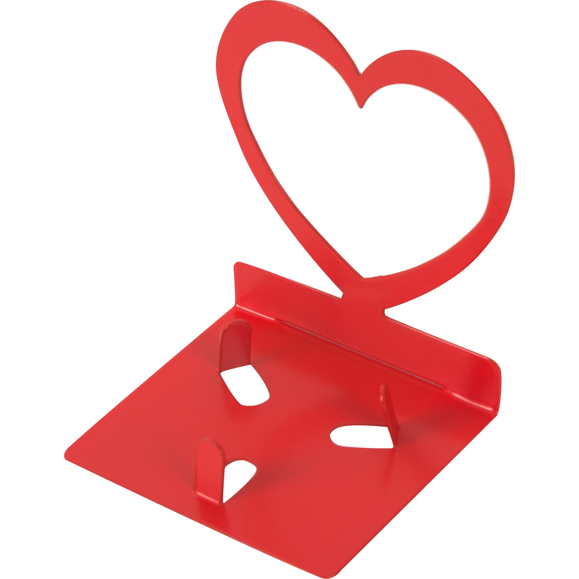 82150599 Подсвечник для чайной свечи «Сердце» цвет красный Santreyd  - Вид №1