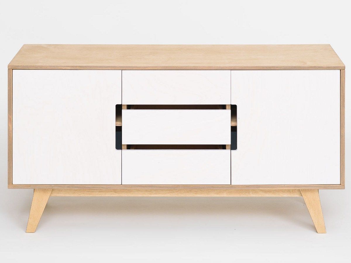 Фанерный шкаф с распашными дверцами с ящиками Radis Huh ARCH-00120060 - Вид №5