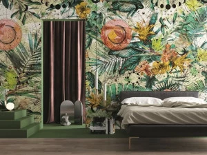 Inkiostro Bianco Обои с цветочными мотивами Inediti serie 03