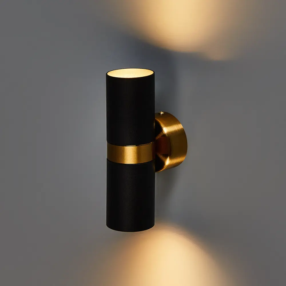 Arte Lamp Ran - современное настенное бра в черном цвете 89364911 STLM-1482886