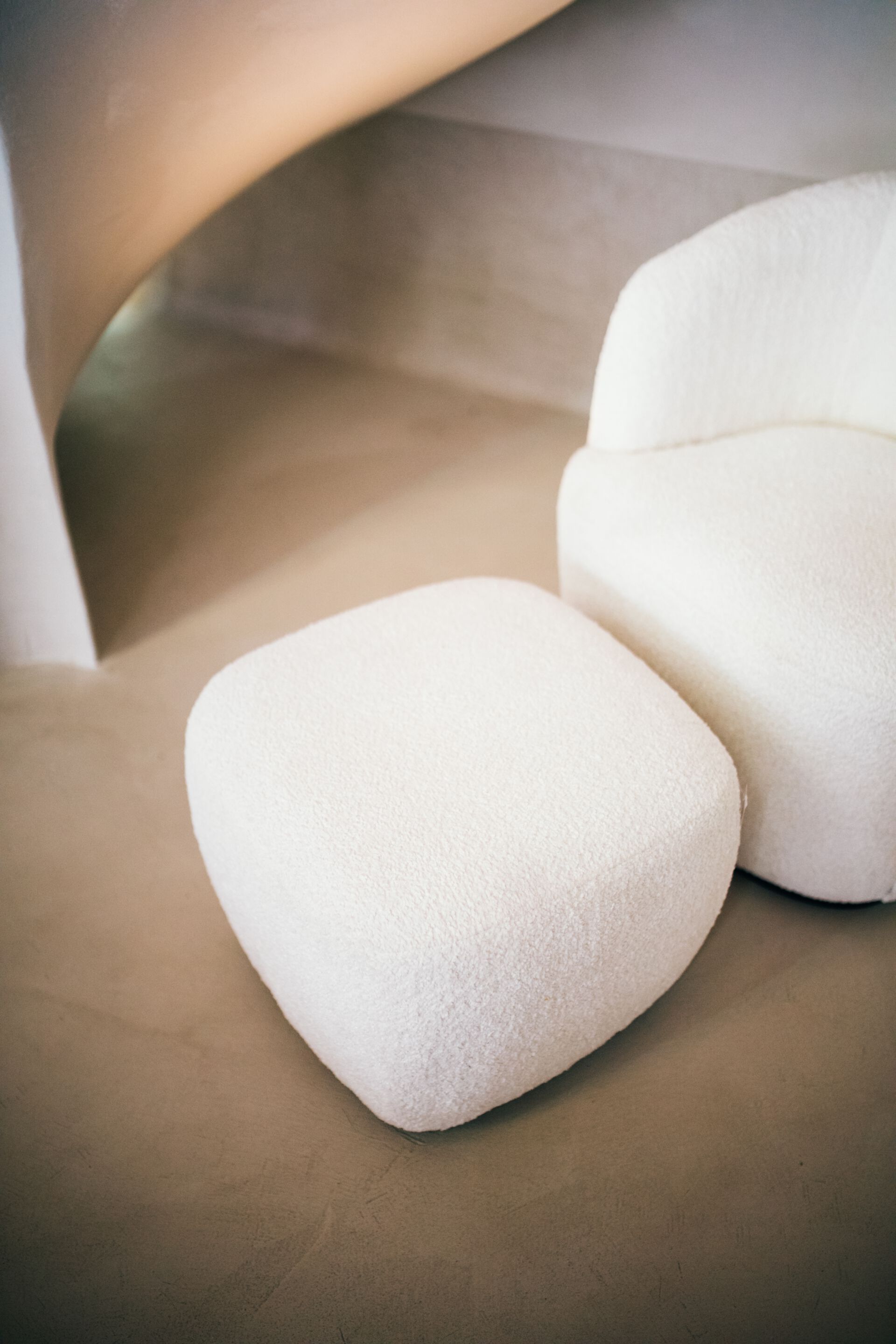 Тканевая подставка для ног / пуф POMAX Porterville ARCH-00030732 - Вид №5