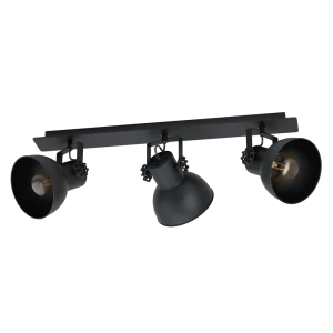 Спот Eglo Barnstaple E27 3x40 Вт, цвет черный 82809690 STLM-2212451