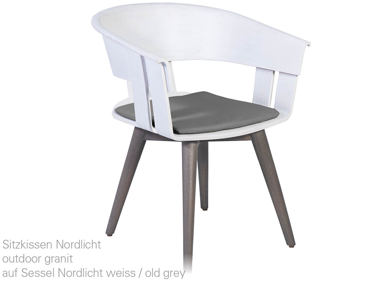 10.00.1541 Подушка кресла Nordlicht Outdoor granite Mbm  - Вид №5