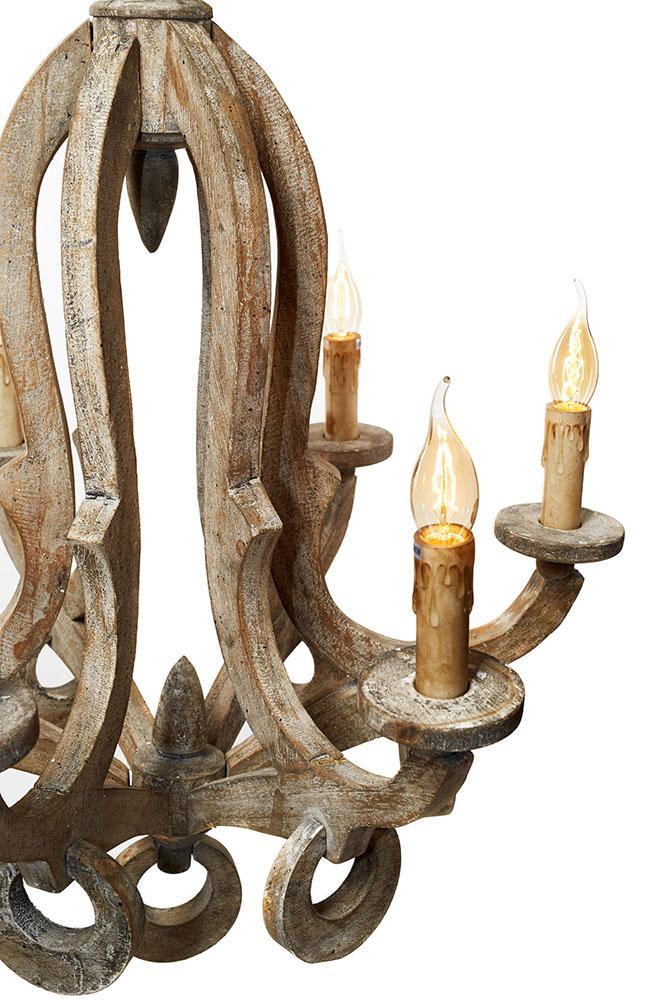 Подвесная люстра Loft IT Loft7011/6 LOFT IT ДИЗАЙНЕРСКИЕ, LOFT7011 075247 Коричневый  - Вид №3