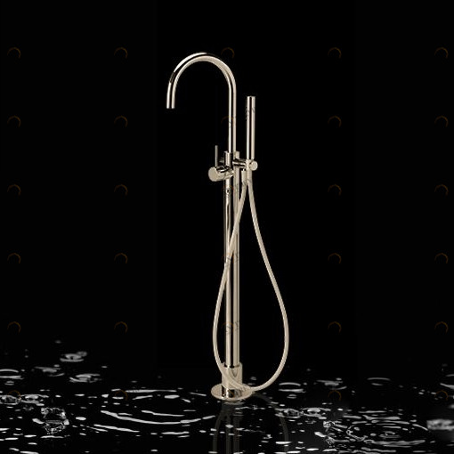 Смеситель напольный для ванны 7PIANVT08 Geda Nextage Xell с душевой лейкой