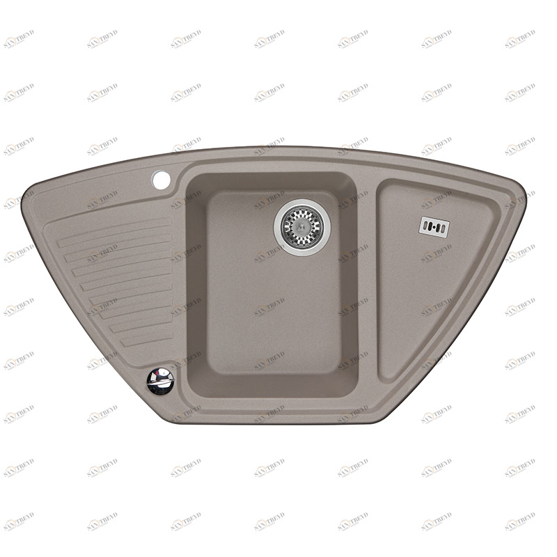 1A715032LR250 Мойка кухонная прямоугольная AQUATON ЛОРИЯ