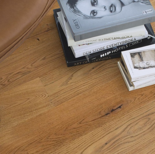 Массивная доска Boen Solid Plank Antique Дуб Натур (Гладкая) 800-2220х137 мм EACAVKWD - Вид №6