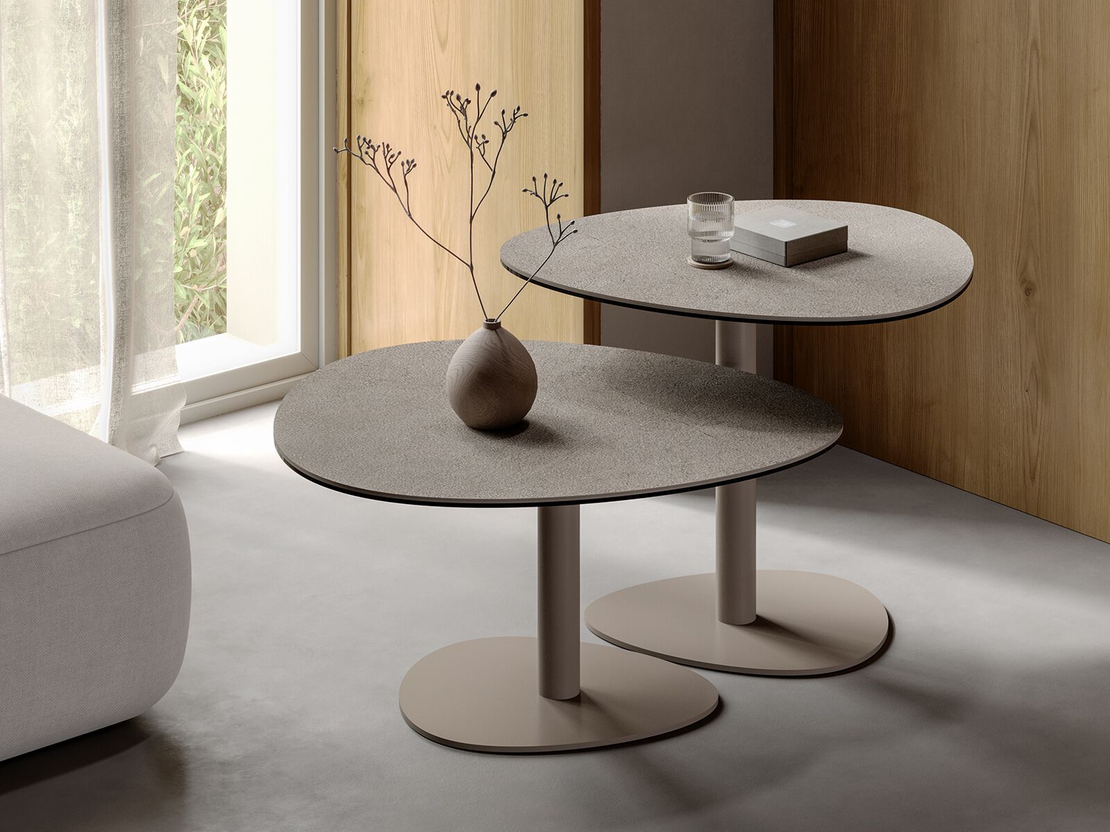 Керамический журнальный столик MOBLIBERICA Rolling ARCH-00151813 - Вид №9