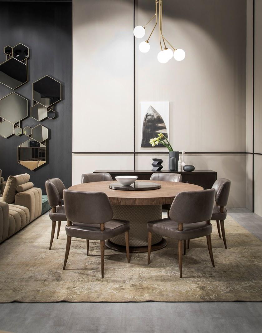 SELVA Мягкое кожаное кресло  1171  - Вид №1