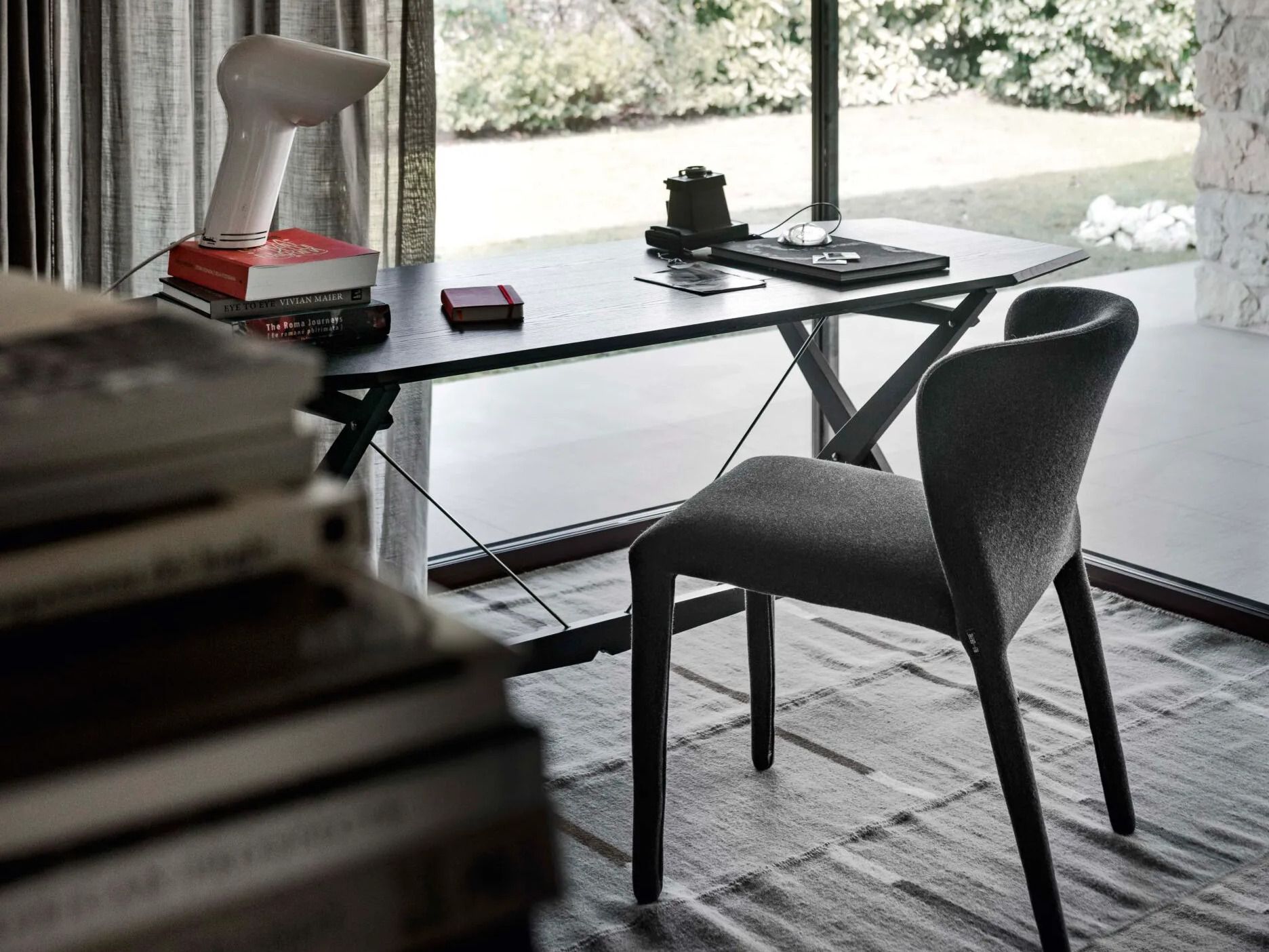 Штабелируемый тканевый мягкий стул Alf DaFrè KAROL ARCH-00095157 - Вид №2